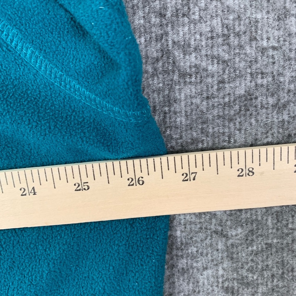 Vintage Patagonia Fleece Sweater Men Extra Large Blue 90's Pullover Snap - Picture 10 of 11